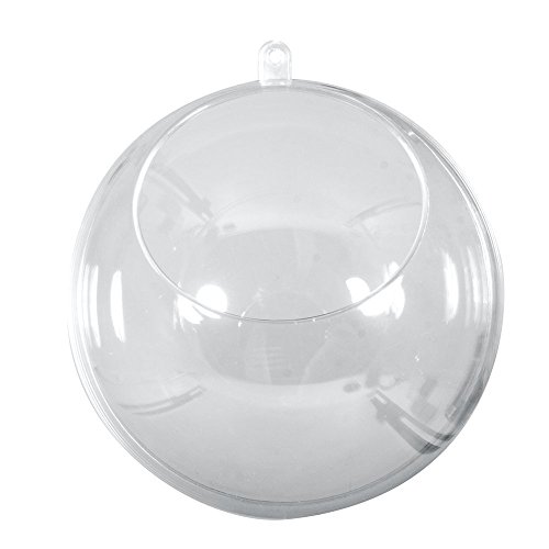 Rayher Hobby 39481800 Boule en plastique, 2 piè...