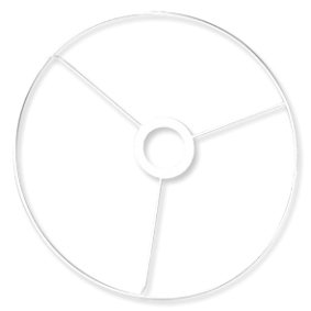 Armature d'abat-jour rond - avec croix - Ø 20 c...