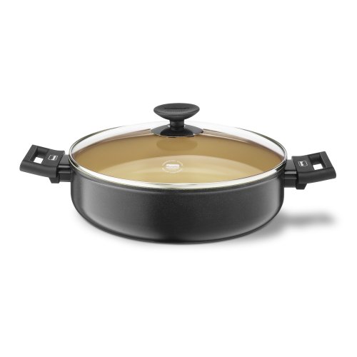 BERNDES Berndes 012267 Cerabase Trend Sauteuse en aluminium avec couvercle en verre revêtement céramique 28 cm, 4,2 L code EAN 4006189012120 