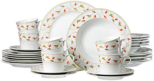 Elena 039962 de vaisselle 30 pièces