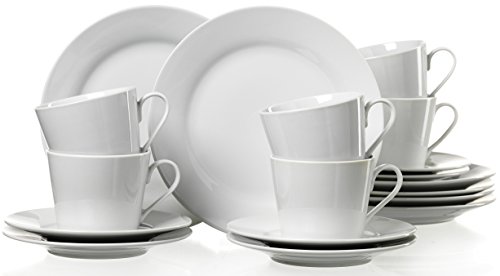 079456 bianco coffret service à café 18 pièces