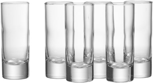 199178 lot de 6 verres à schnaps nordica