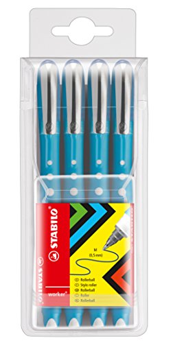 STABILO worker colorful Stylo roller Bleu Embal...