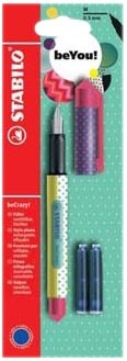 ROLLER OU STYLO PLUME “BE CRAZY”