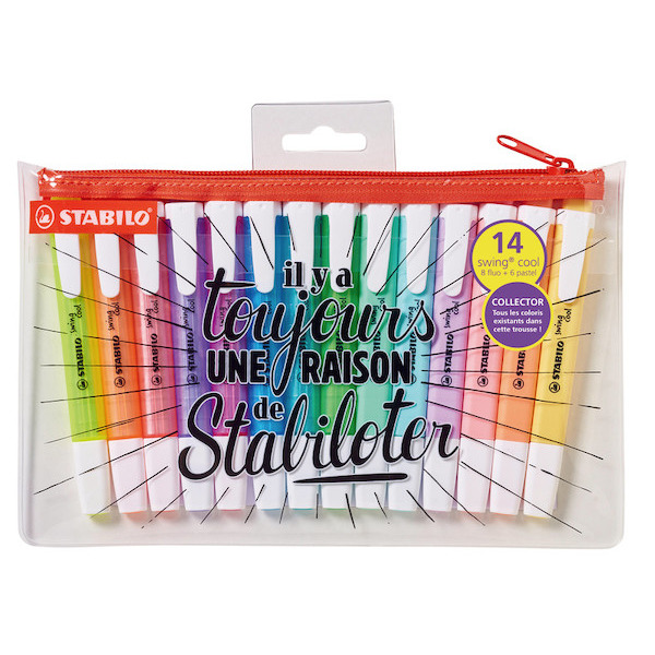 Trousse 14 surligneurs 