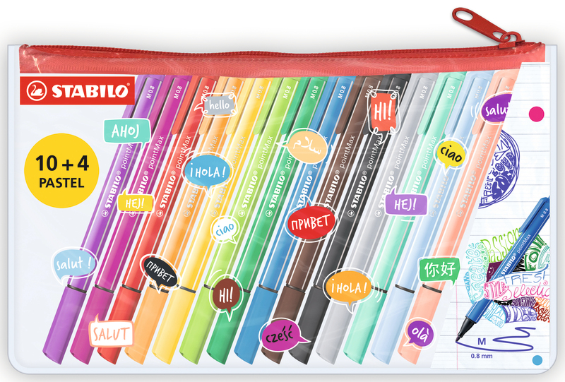 TROUSSE DE 14 FEUTRES POINTMAX