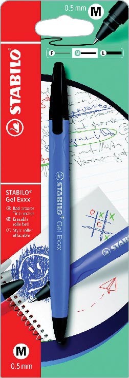 1 ROLLER GEL EXXX BLEU