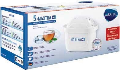 PACK DE 5 CARTOUCHES FILTRANTES MAXTRA+