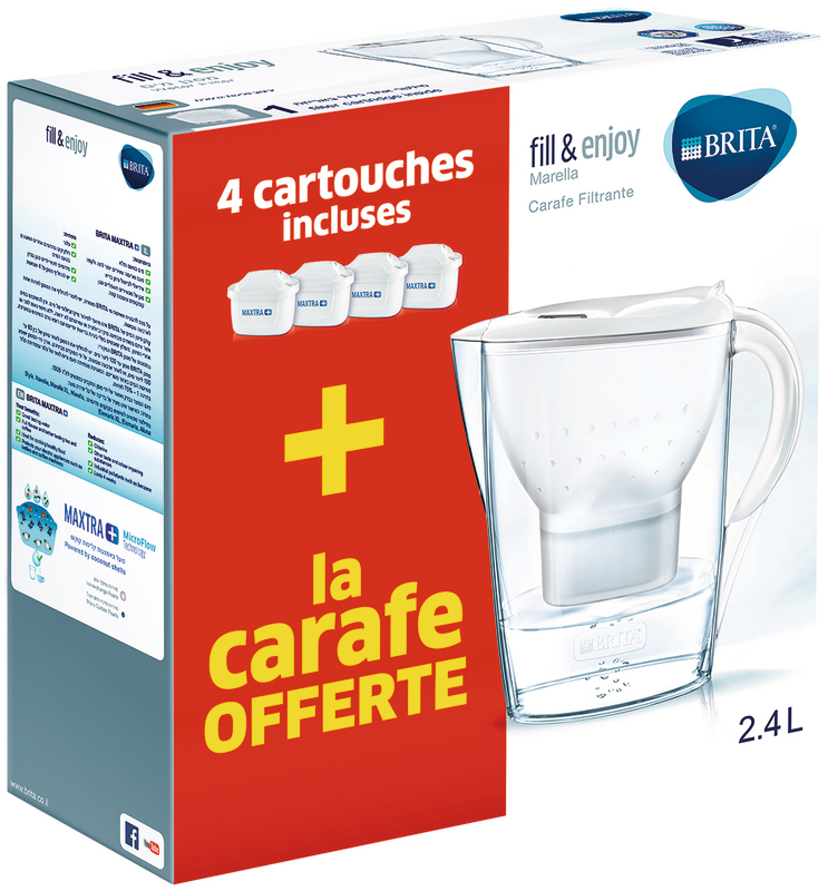 4 CARTOUCHES BRITA