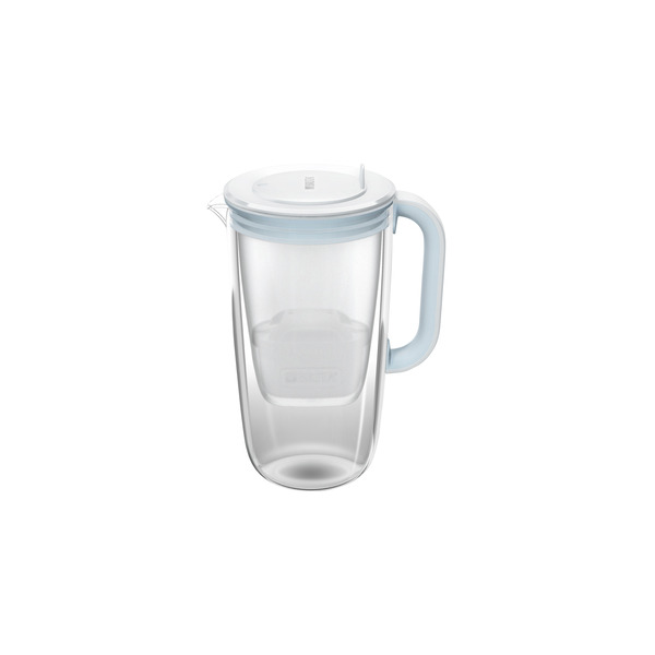 Carafe filtrante en verre bleue 1 mois MAXTRA P...