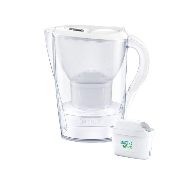 Carafe filtrante MARELLA blanche 1 mois MAXTRA ...