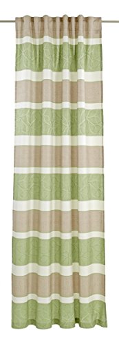 Amanda 6236686 60 rideau à ruban universel vert...