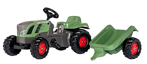 rolly toys Rolly Toys - 01 316 6 - Tracteur à pédales - RollyKid - Fendt 516 Vario remorque code EAN 4006485013166 