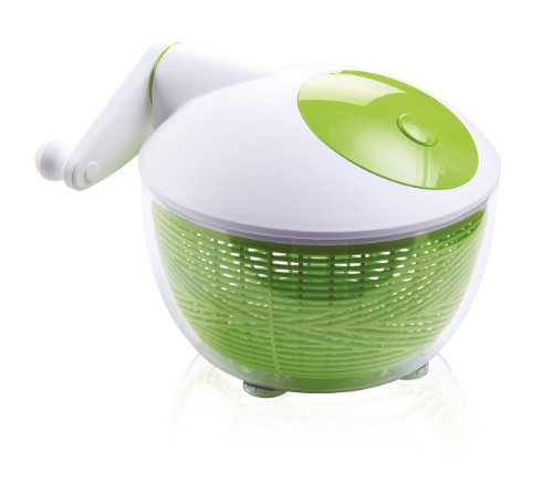Leifheit 03115 Essoreuse à Salade Rotative Vert...