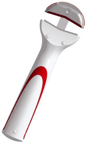 Leifheit 03120 Ergofix Ouvre-Bocal Blanc/Rouge