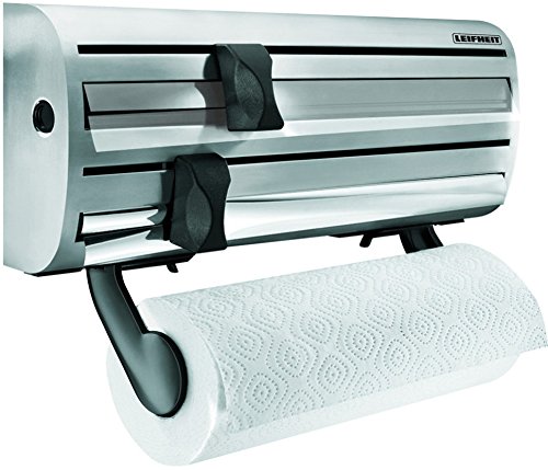 Leifheit 25660 Porte Rouleau à Papier Mural Inox