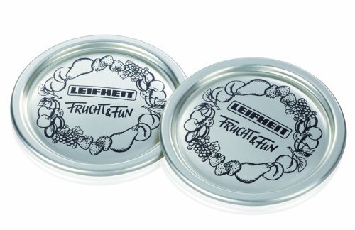 Leifheit 36400 12 Couvercles pour bocaux à cons...