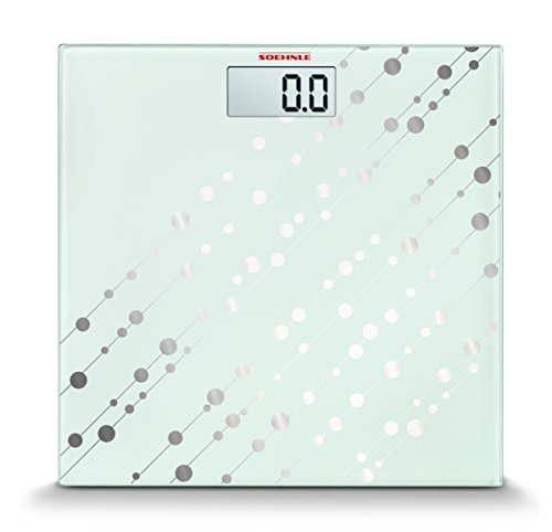 Pèse-personne electronique miroir 180 kg/100 g