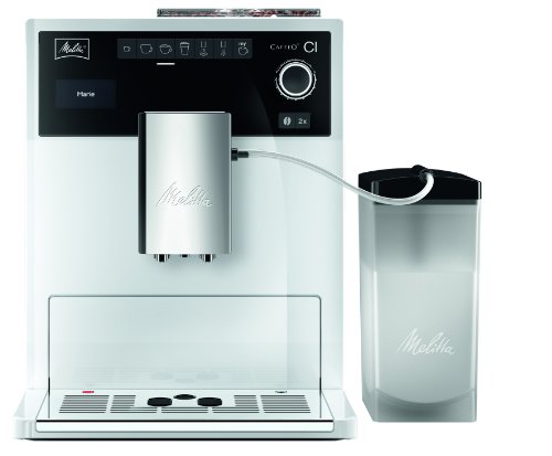 Melitta E 970-102 caffeo ci- machine automatique à café expresso- one touche- cappuccino- blanc- 15 bars code EAN 4006508198191 