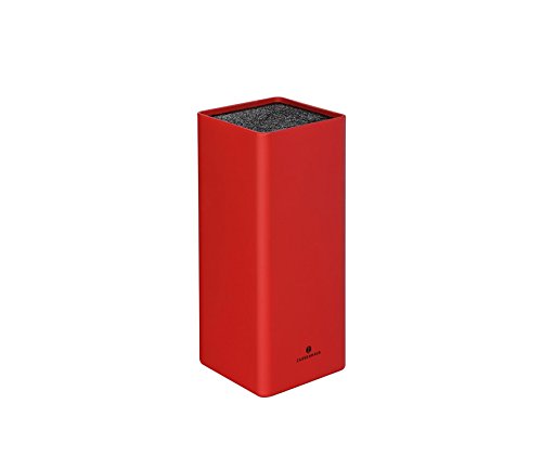 78053 bloc couteaux carré rouge