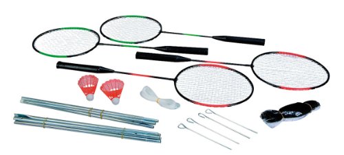 - set de badminton - 4 raquettes + 2 volants + ...
