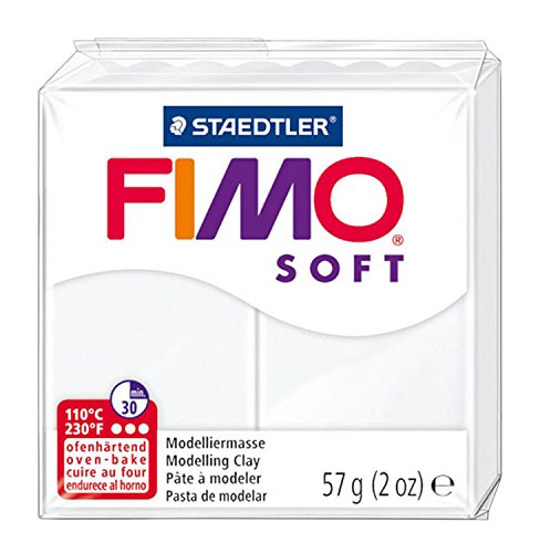 - fimo soft - pain pâte à modeler 57 g blanc