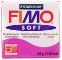 FIMO Pâte à modeler à cuire SOFT 56 g Framboise