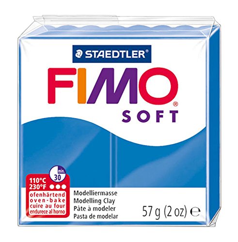 - fimo soft - pain pâte à modeler 57 g bleu pac...