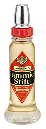 Gutenberg 70728 cristal en caoutchouc, bâton de colle, bouteille en verre, 56 g code EAN 4006677707224 