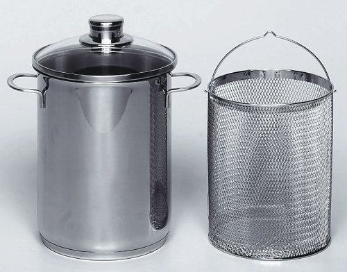 Krà1/4ger SPA03 Cuiseur d'asperges avec panier ...