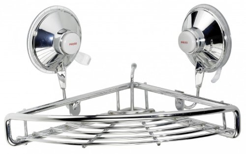 Porte-Savon angulaire avec 2 ventouses