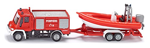 - 1636f - véhicule sans piles  -  unimog pompie...