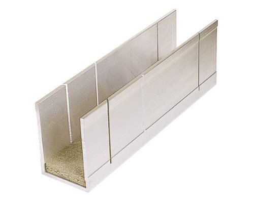 2229000 boîte à onglets en aluminium 250 x 50 x...