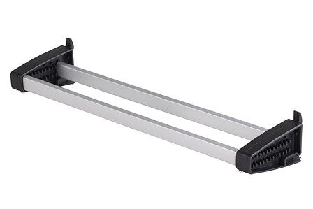 WOLFCRAFT Etagère double barre à clipser - L50x...