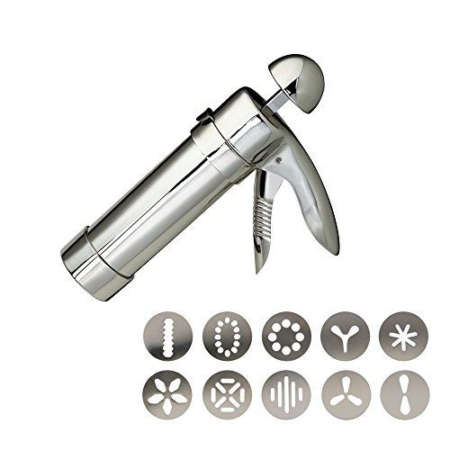 KAISER Presse à biscuits 10 pièces Inox