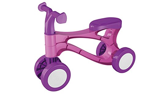 Vélo- trotteur LENA, en plastique, en rose