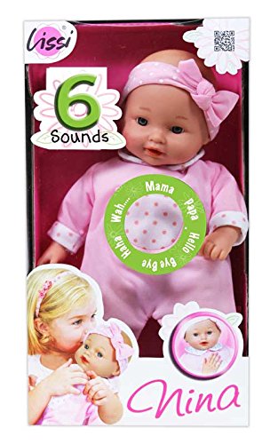 LISSI DOLLS Lissi Dolls - Bébé Nina - 28 Cm Et 6 Sons code EAN 4006943933005 