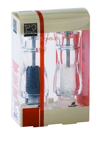 Vittel ensemble poivre et sel acrylique 16 cm