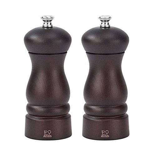 Ensemble moulins sel et poivre clermont noir 13cm 4006950032135 Peugeot