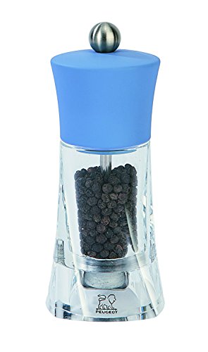 32197 oléron moulin à poivre bois bleu 14 cm