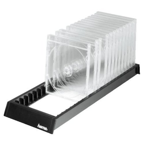 Flipper 22 rail de rangement cd capacité : 22 cd noir  (import allemagne) 4007249481078 Hama