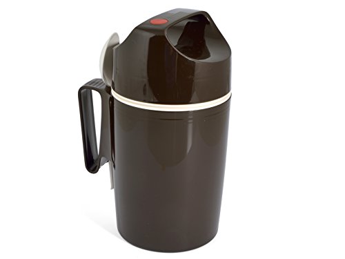 Isotherme repas en néoprène avec cuillère coffe...