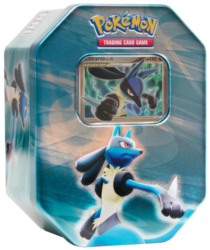 Pokemon Diamant & Perl Lucario Tin Deck Box [Im...