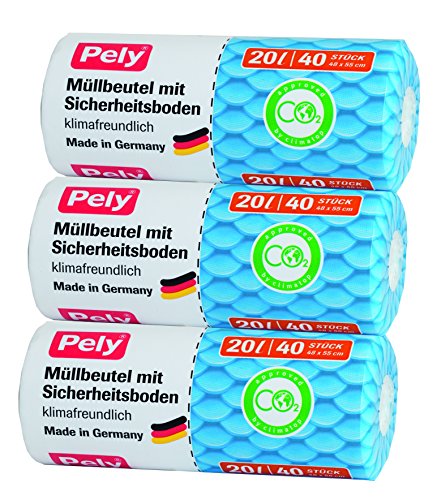 Pely 5994-sacs poubelle écologiques avec fond r...