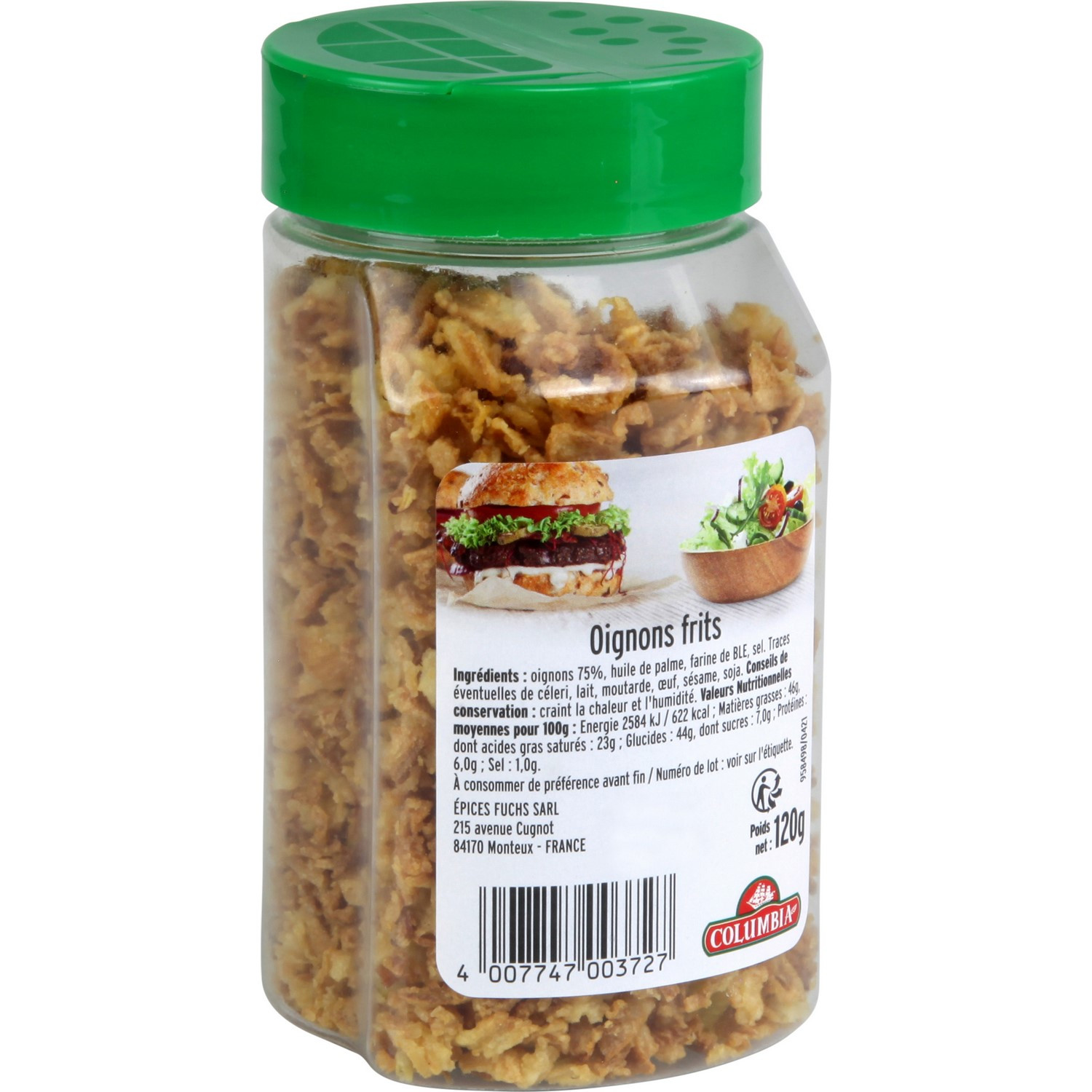 Oignons frits COLUMBIA