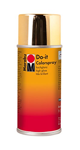 Pochoir motif do - il brillant spray - or