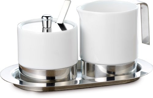 Adam - service de 5 sucriers et pots à crème ad...