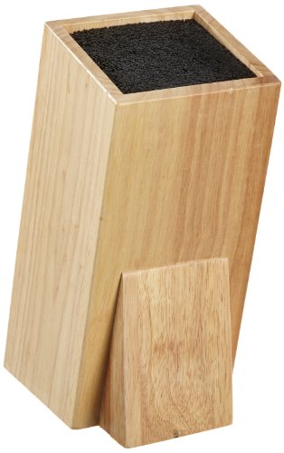 Esmeyer Wonder - bloc à couteaux universel wonder, en bois d'hévéa, dimensions : env. 11 x 11 x 25 cm code EAN 4007796041237 