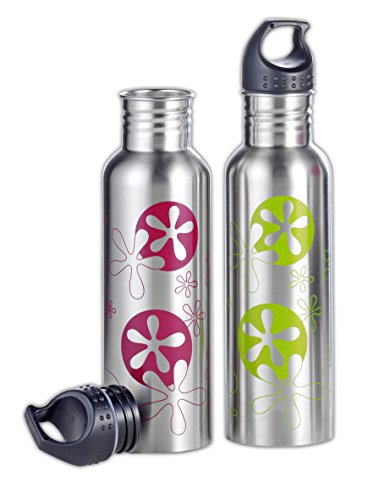 Sascha - ensemble de gourdes sascha en lilas et...