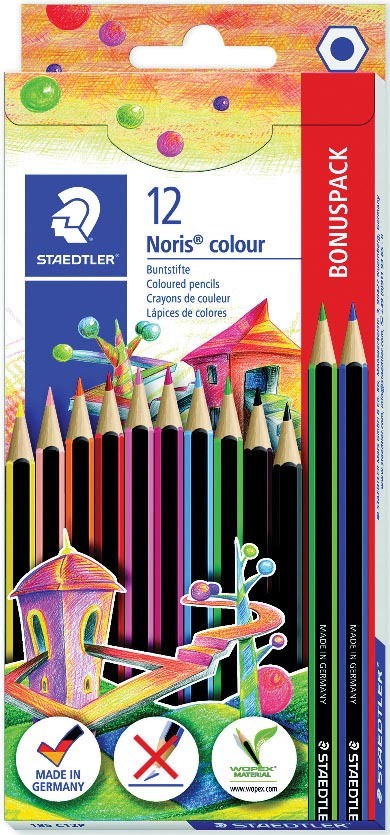 12 CRAYONS DE COULEUR